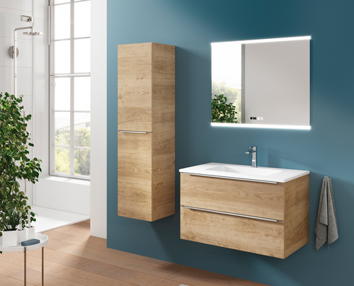 MUEBLE BAÑO LANDES 2 CAJONES 1 SENO 120 CM BLANCO